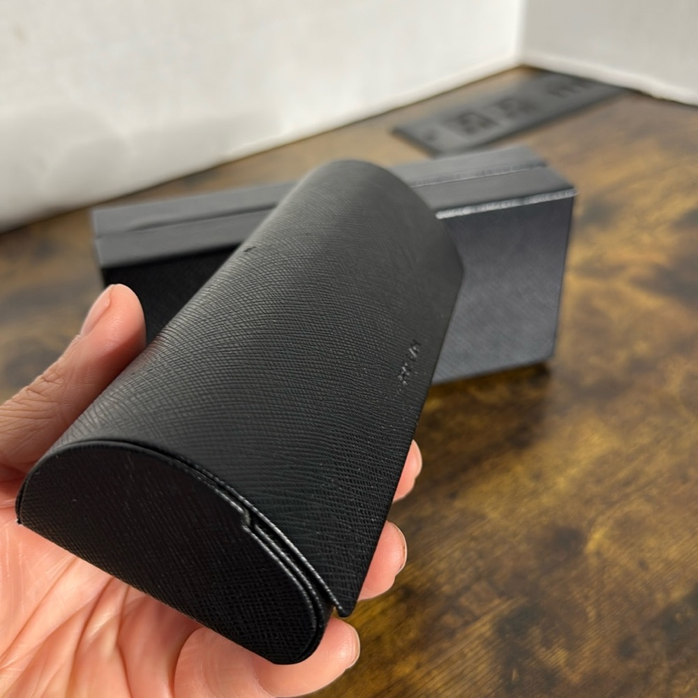 Prada Black Case for eye  Glasses Case Only Luxury Accessory. - Picture 5 of 6